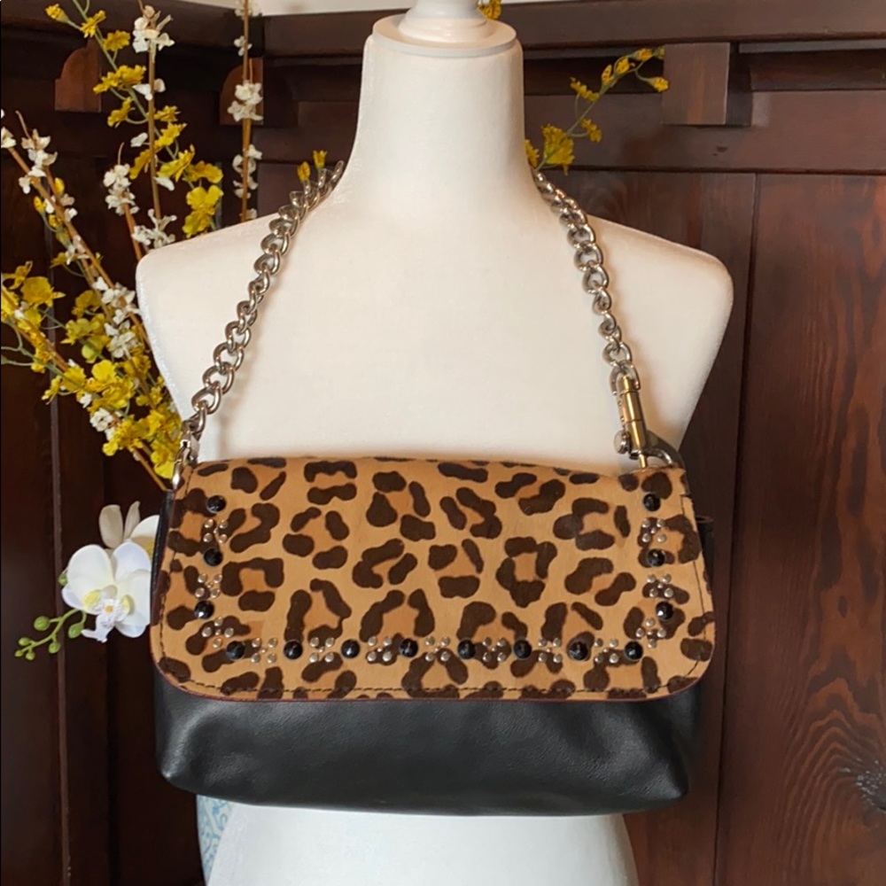 Marc by Marc Jacobs Leopard & Leather Bag
